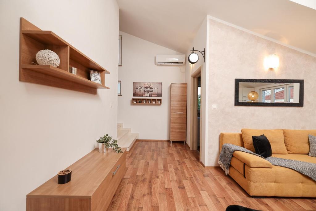 Posezení v ubytování Apartments Anita