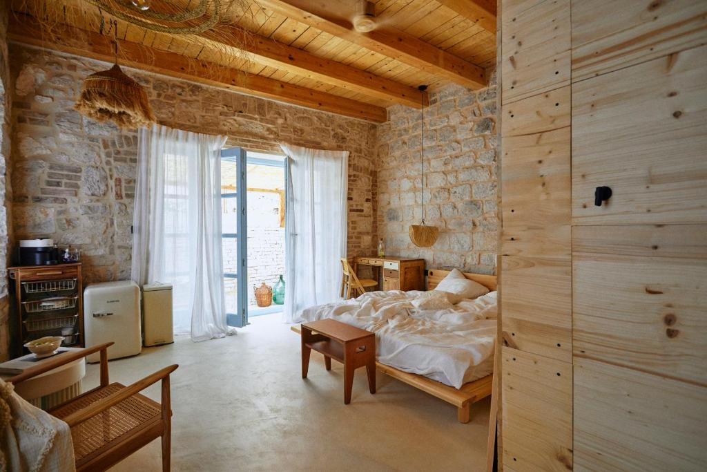 Postel nebo postele na pokoji v ubytování LISSA home