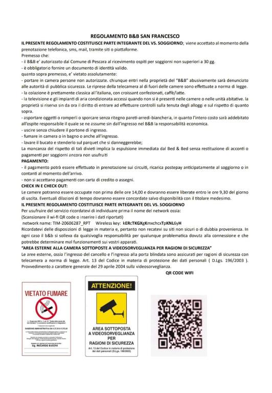Fotografie z fotogalerie ubytování B&B SAN FRANCESCO Pescara Centro v destinaci Pescara