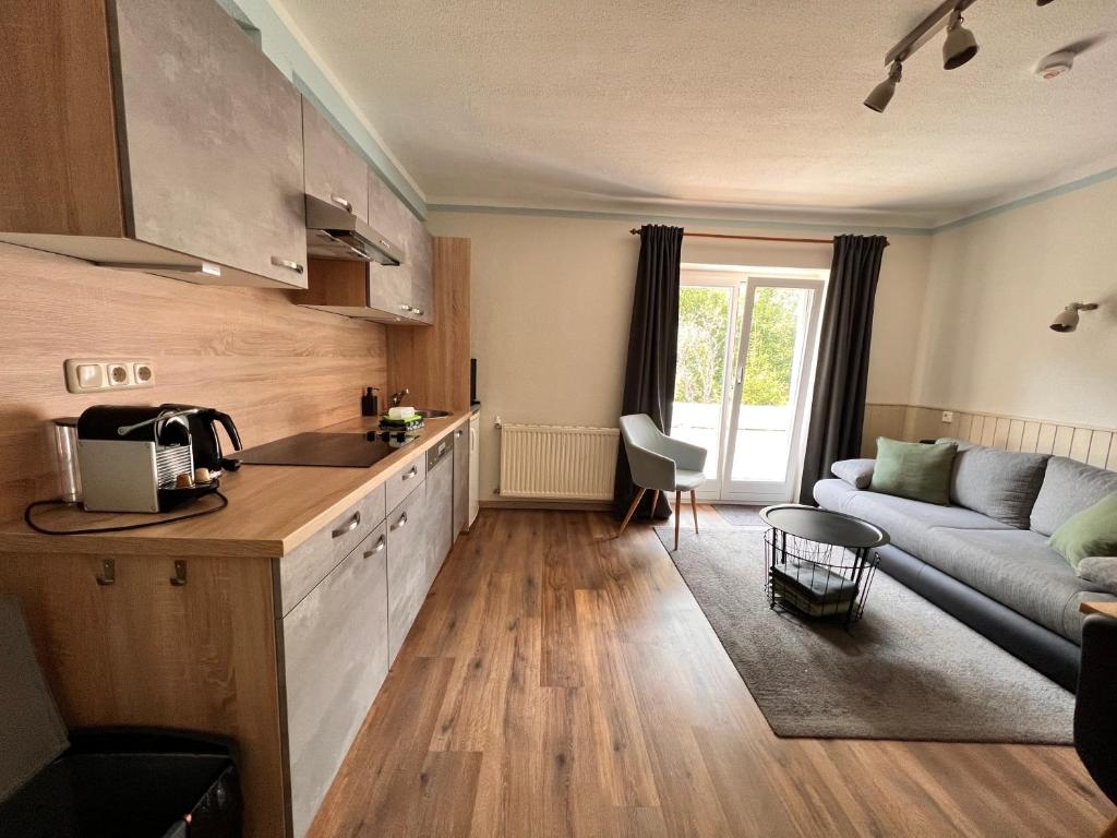 Kuchyň nebo kuchyňský kout v ubytování AH Carinthia Mallnitz - Carinthia Appartements
