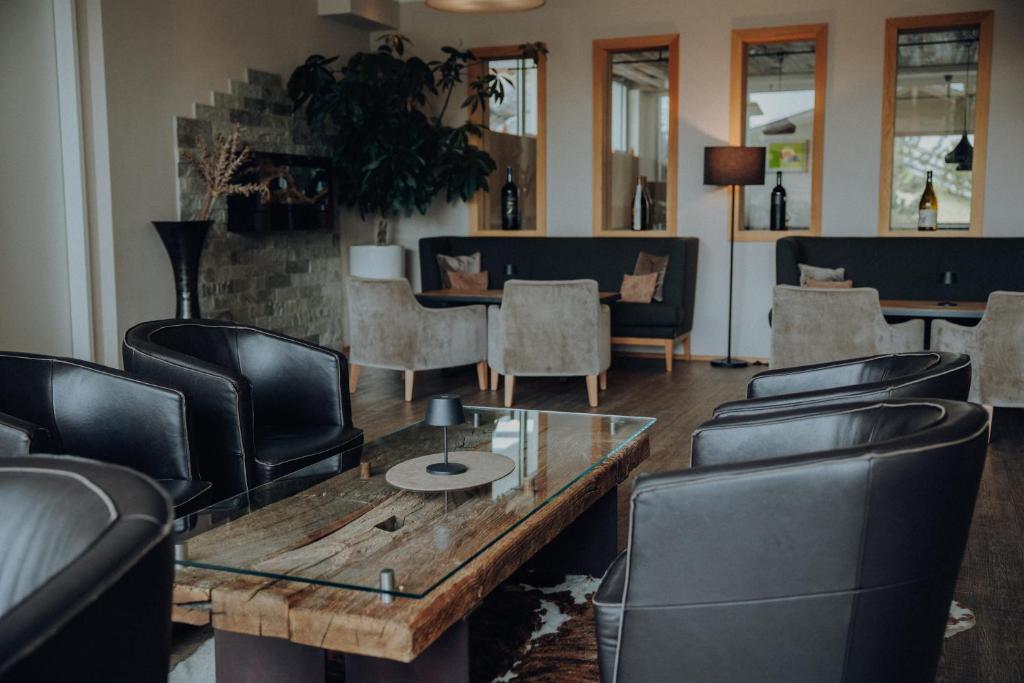 Posezení v ubytování Alpenhotel Kaiserfels
