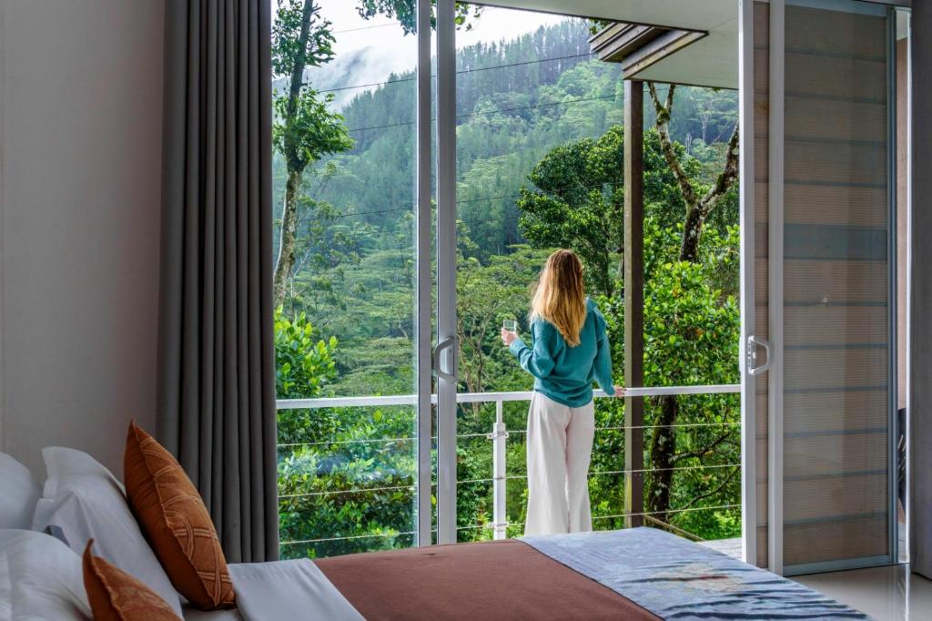 Balkón nebo terasa v ubytování Flaming Tree Resorts
