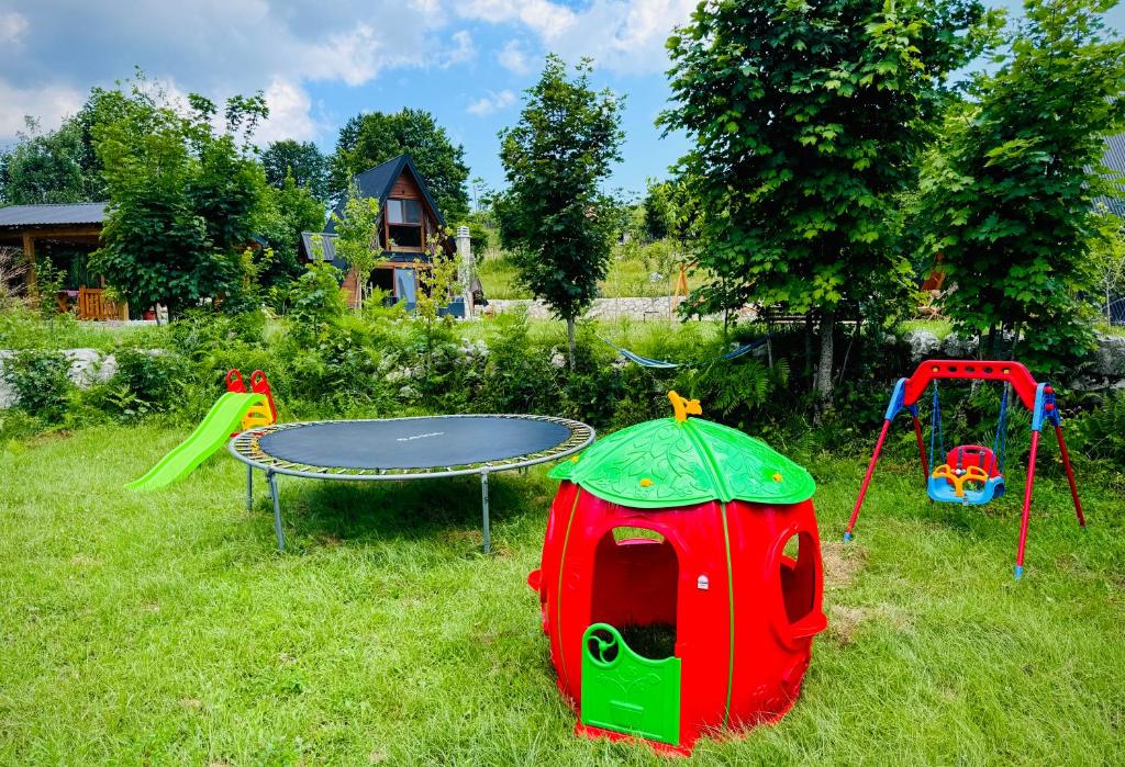 Herní místnost nebo prostor pro děti v ubytování Albero Casa