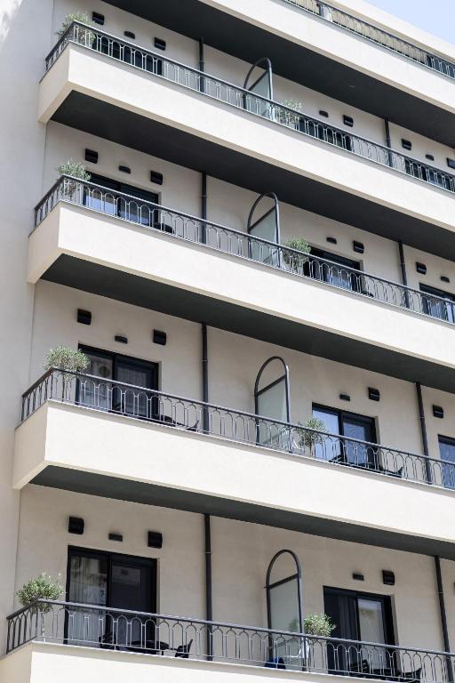 Balkón nebo terasa v ubytování Evripidou 7 - Kalamata Mediterranean Suites