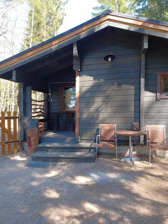 Accommodation and Fishing Vonkale - Cabaña Con Sauna (maldecir Gris)