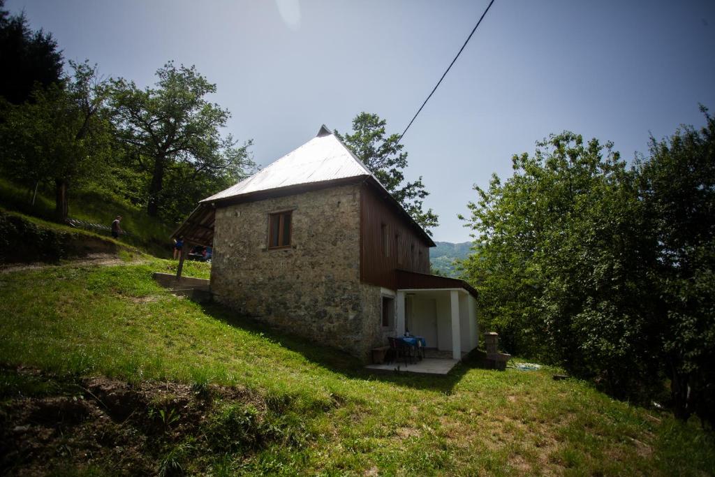 Příroda nedaleko prázdninového domu