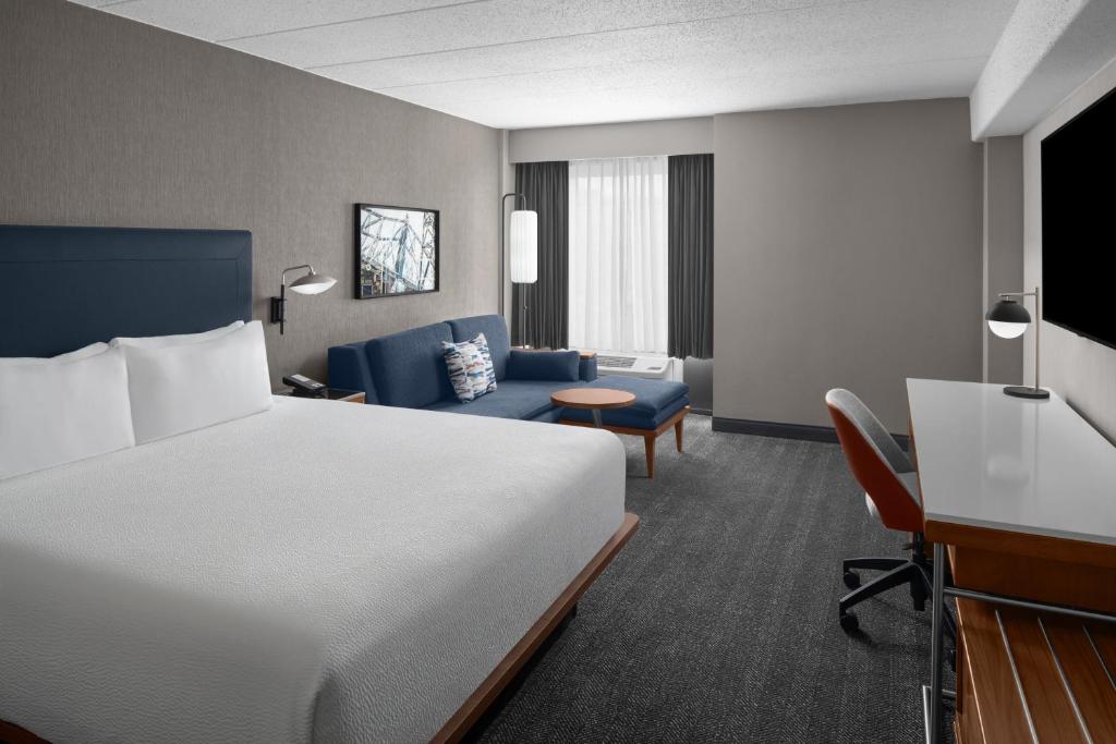 Courtyard by Marriott Pittsburgh University Center - Camera Re Con Divano Letto