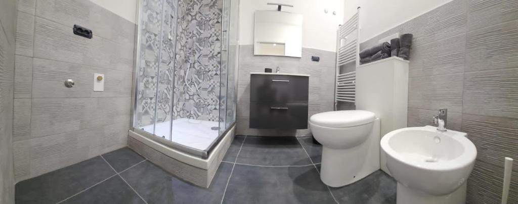 Koupelna v ubytování B&B Via Roma