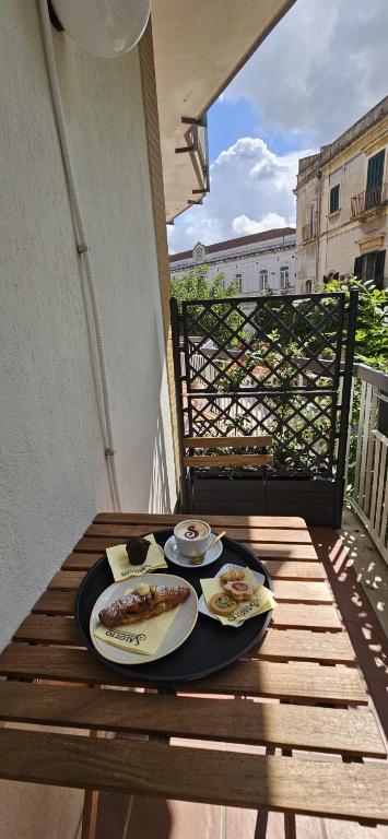 Balkón nebo terasa v ubytování B&B Via Roma