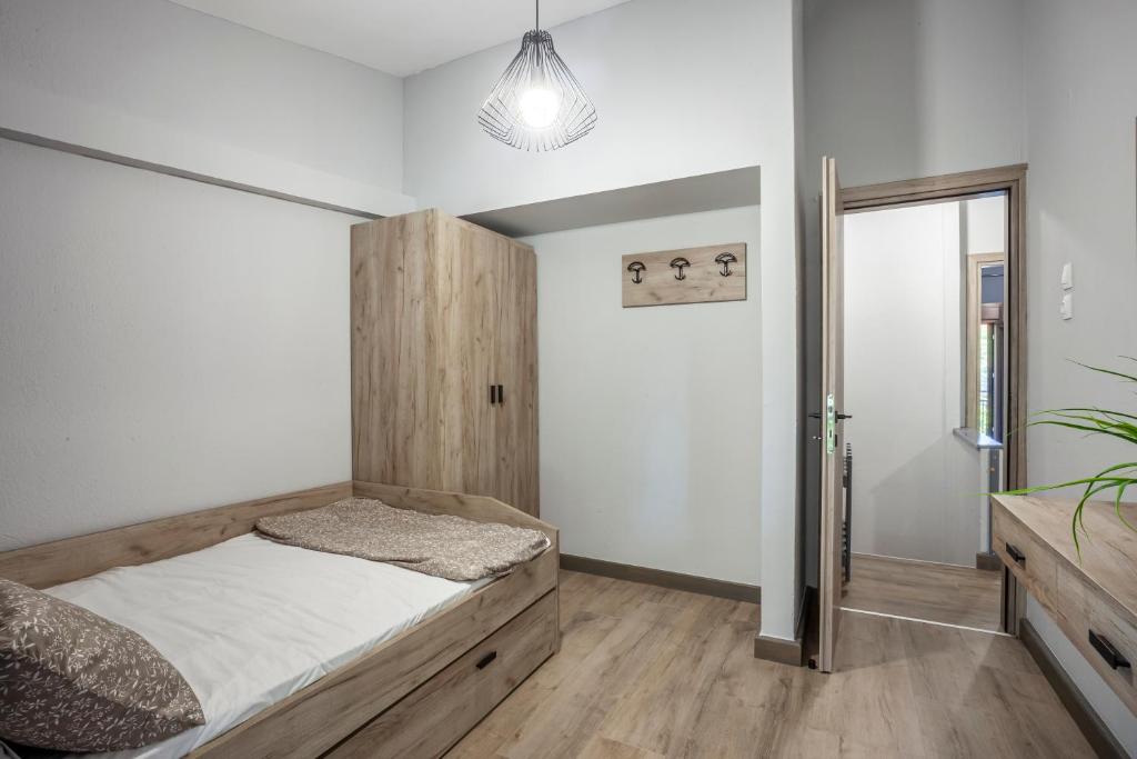 Postel nebo postele na pokoji v ubytování Akemi seaside Villa