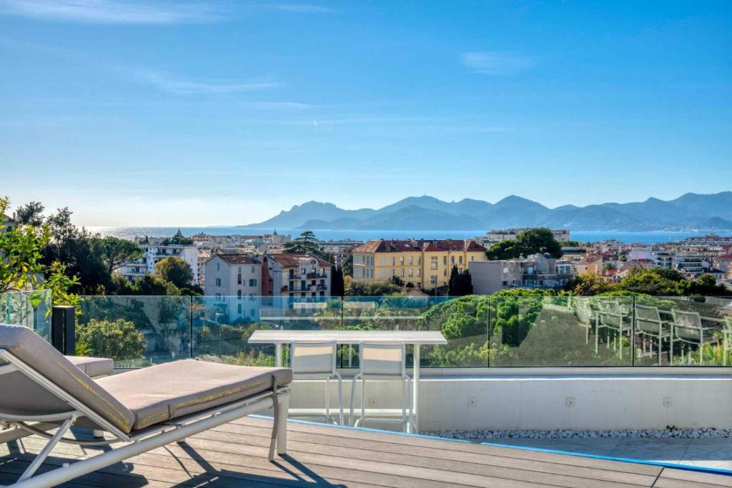 Sumptuous terrace apartment - Cannes - Sea view