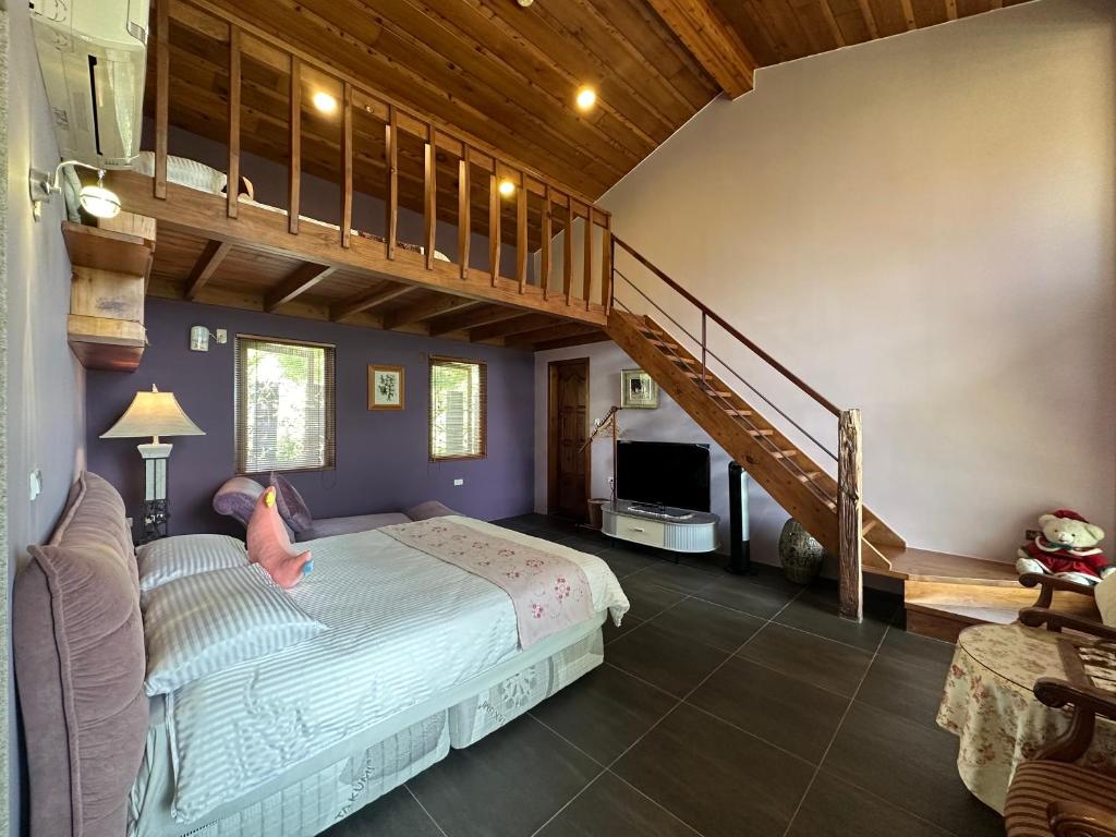 Postel nebo postele na pokoji v ubytování TFG B&B