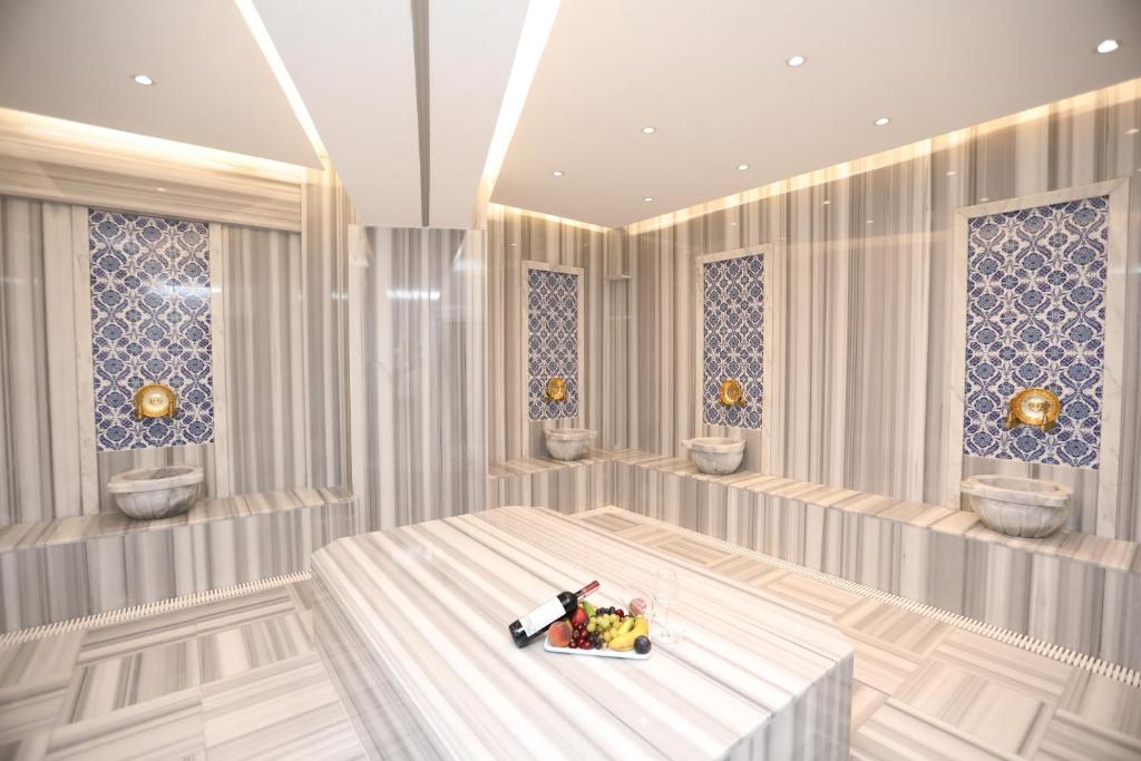 Koupelna v ubytování İncipark Hotel