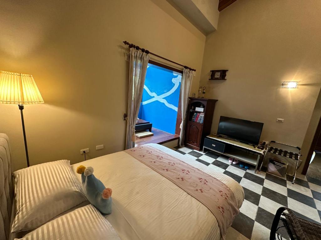 TV a/nebo společenská místnost v ubytování TFG B&B