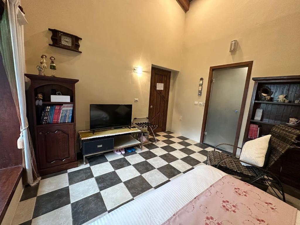 TV a/nebo společenská místnost v ubytování TFG B&B