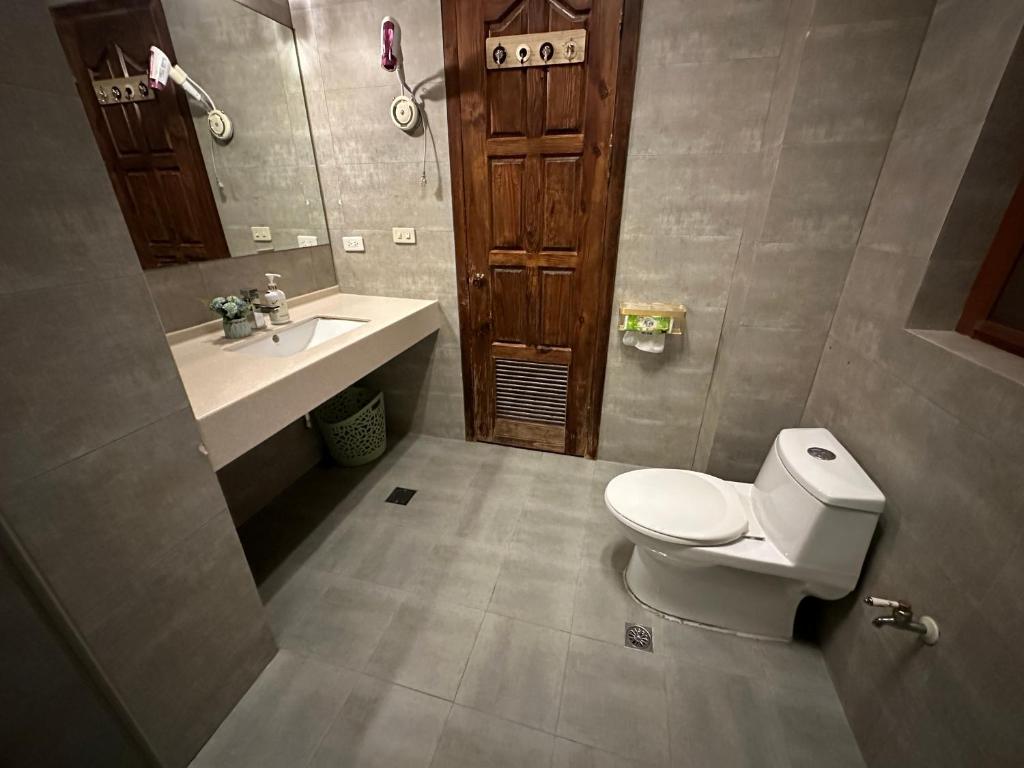 Koupelna v ubytování TFG B&B