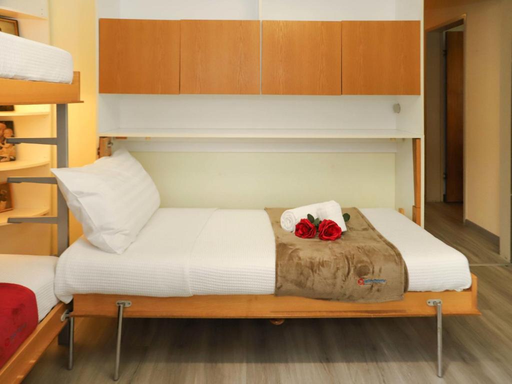 Postel nebo postele na pokoji v ubytování Apartment Matten - Utoring-18 by Interhome