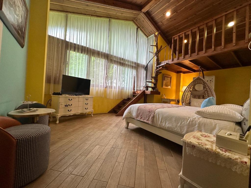 Postel nebo postele na pokoji v ubytování TFG B&B