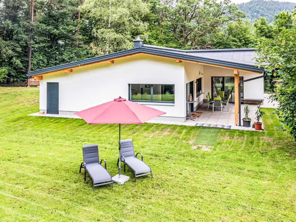 Zahrada ubytování Holiday Home Sonnenteich-Haus by Interhome