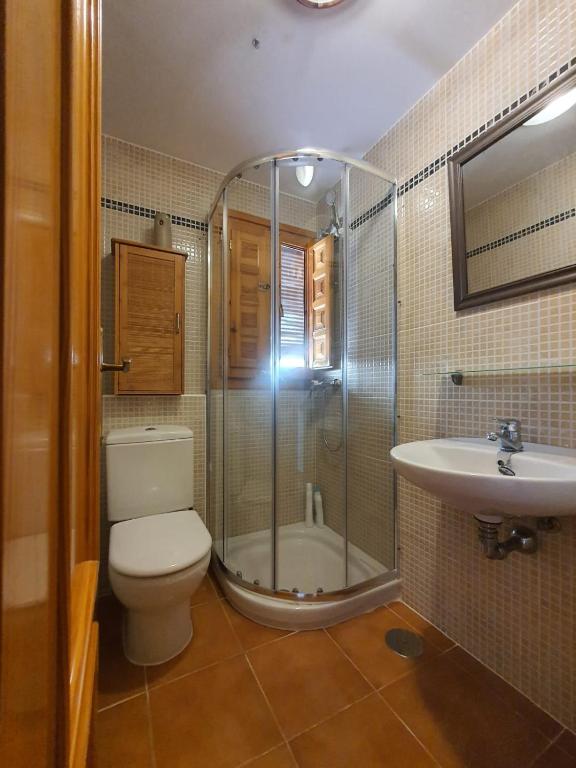 Koupelna v ubytování Apartamento San Agustín Playa