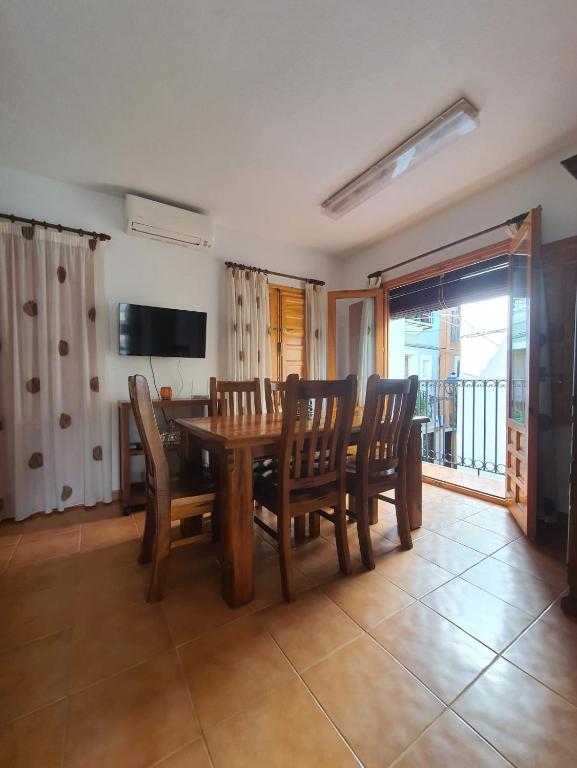 TV a/nebo společenská místnost v ubytování Apartamento San Agustín Playa
