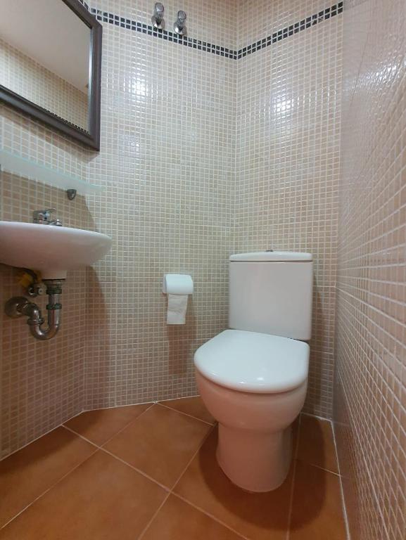 Koupelna v ubytování Apartamento San Agustín Playa