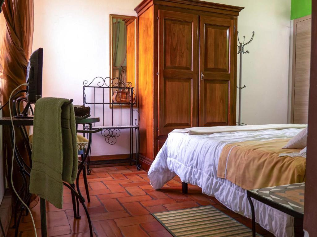 Posteľ alebo postele v izbe v ubytovaní B&B Aesis La Dolce Collina