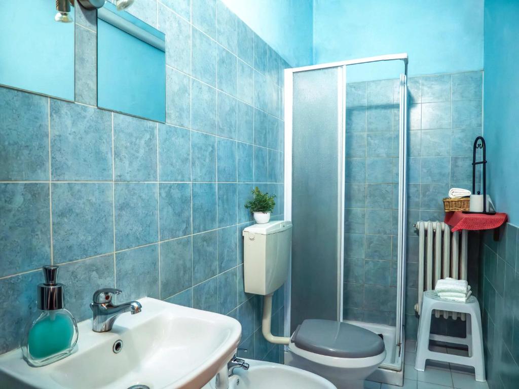 Kúpeľňa v ubytovaní B&B Aesis La Dolce Collina
