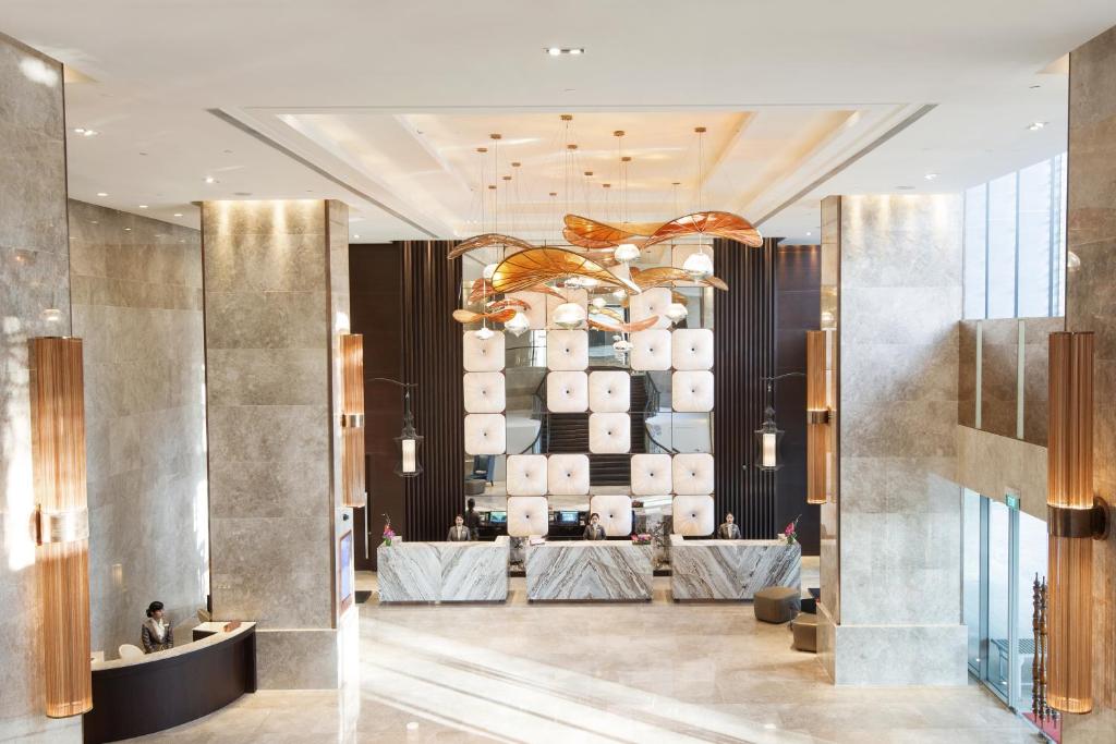 Χώρος καθιστικού στο Sedona Hotel Yangon