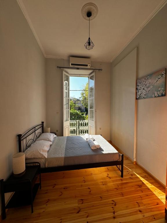 Postel nebo postele na pokoji v ubytování Gegekos Apartment