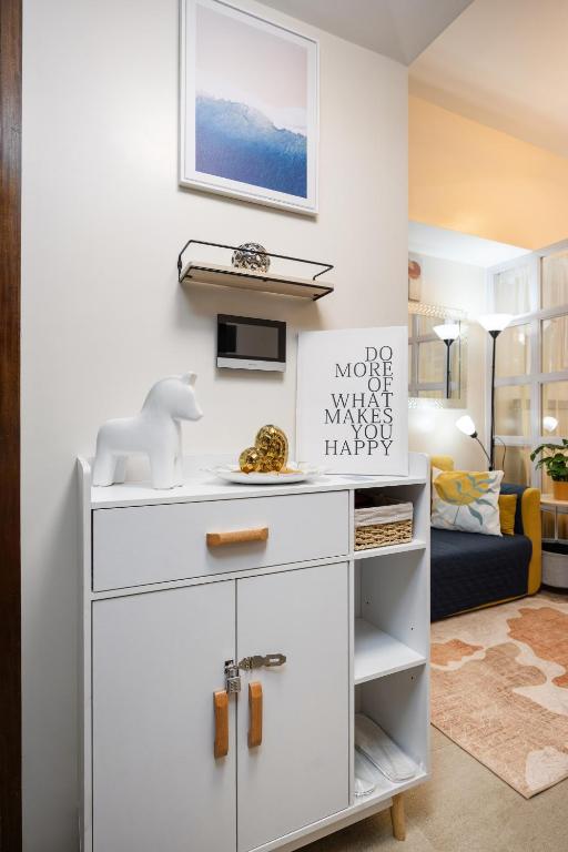 Postel nebo postele na pokoji v ubytování LD Cozy Condo Unit - BE Residences near Cebu IT Park