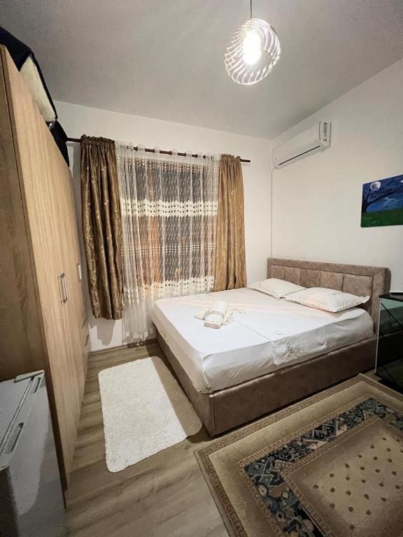 Postel nebo postele na pokoji v ubytování David Guesthouse