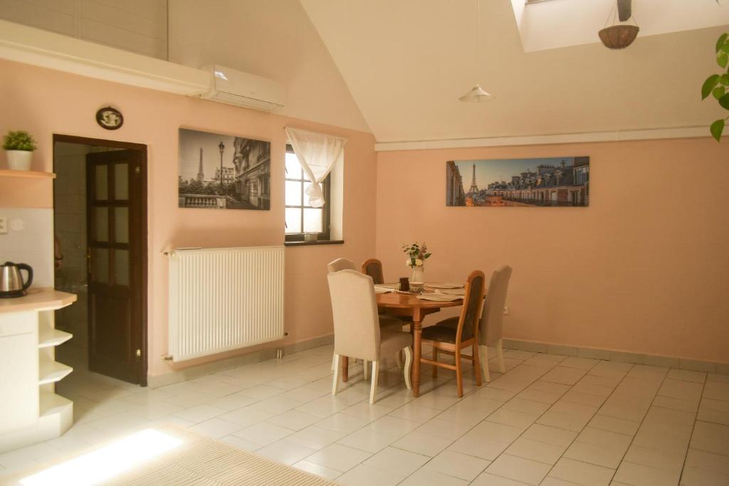 Posezení v ubytování Apartmán u Zámku Jindřichův Hradec