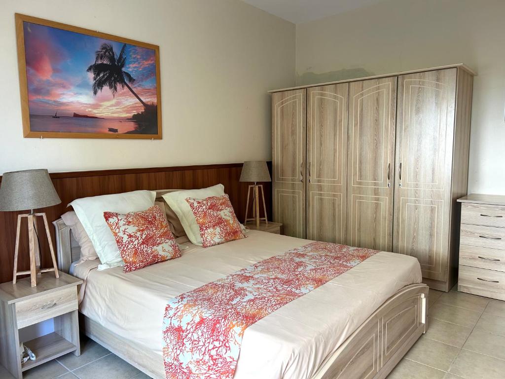Кровать или кровати в номере Blue Beryl Guest House