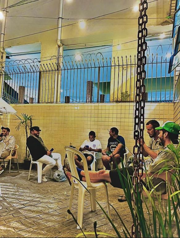 Clientes alojados en Center Hostel Sp