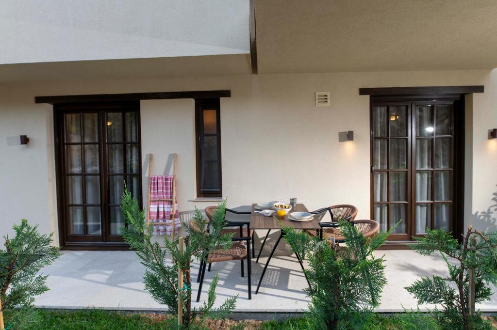 Patio nebo venkovní prostory v ubytování RiZEΣ