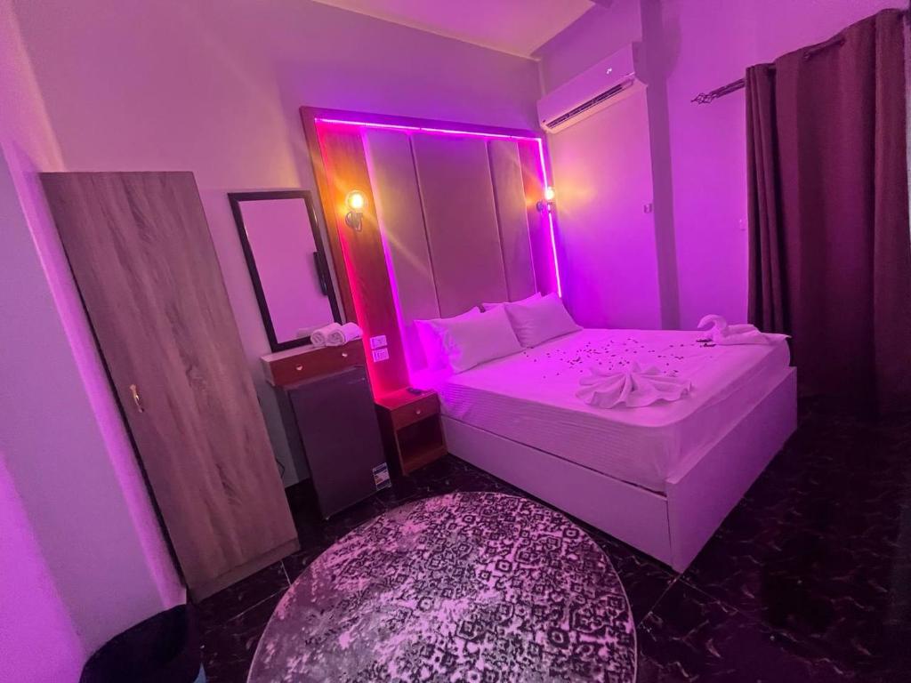 Postel nebo postele na pokoji v ubytování Future Hostel