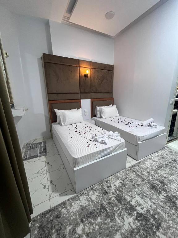 Postel nebo postele na pokoji v ubytování Future Hostel