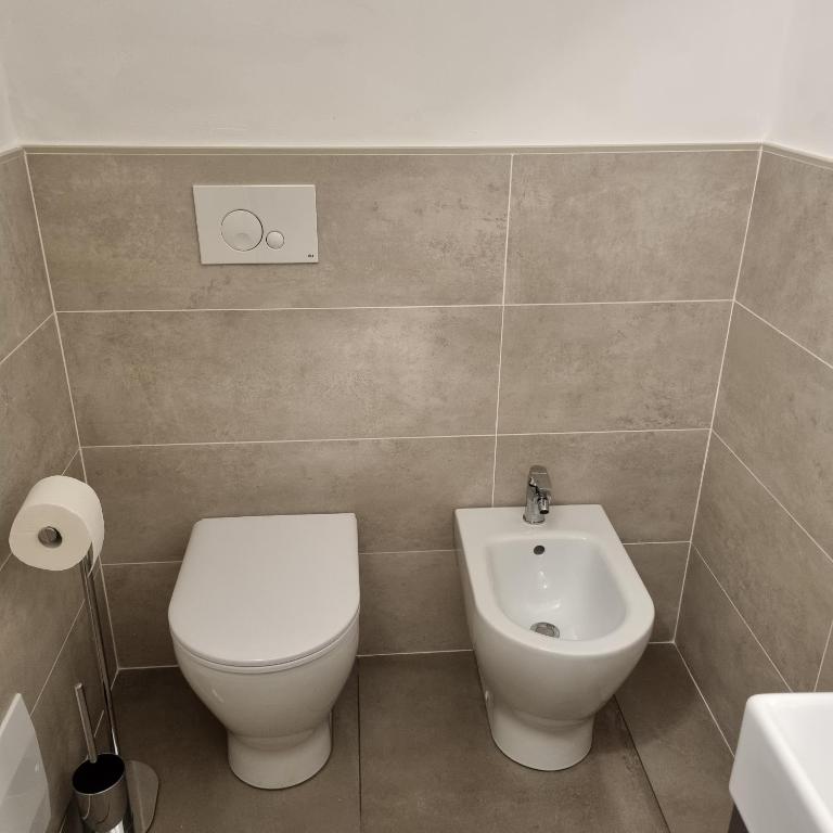 Koupelna v ubytování B&B La Terrazza Sui Fieschi