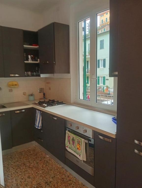 Kuchyň nebo kuchyňský kout v ubytování Casa Luigi