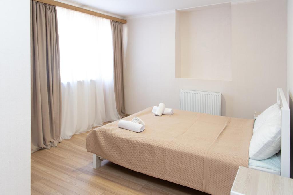 Postel nebo postele na pokoji v ubytování Hotel Veranda