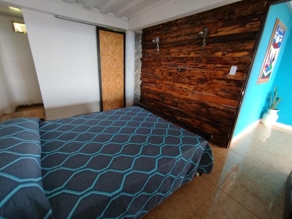 Postel nebo postele na pokoji v ubytování Mountain View Hostel