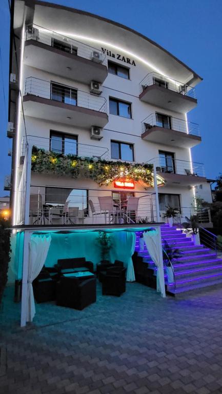 Balkón nebo terasa v ubytování Vila Zara