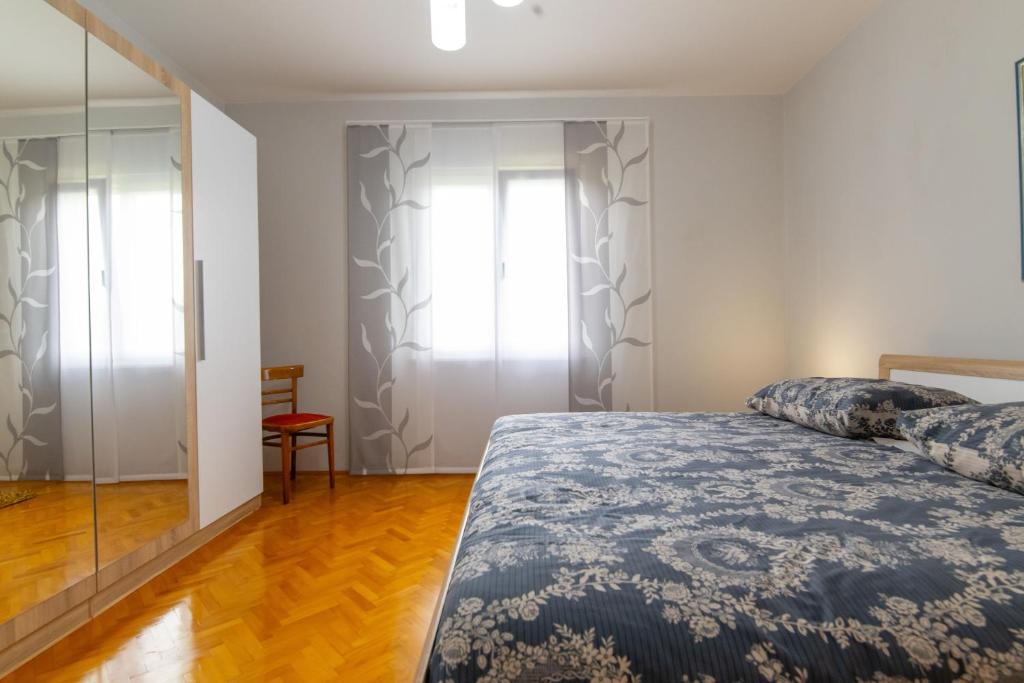 Postel nebo postele na pokoji v ubytování House Marija