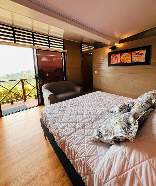 Postel nebo postele na pokoji v ubytování Eco Lodge Glamping