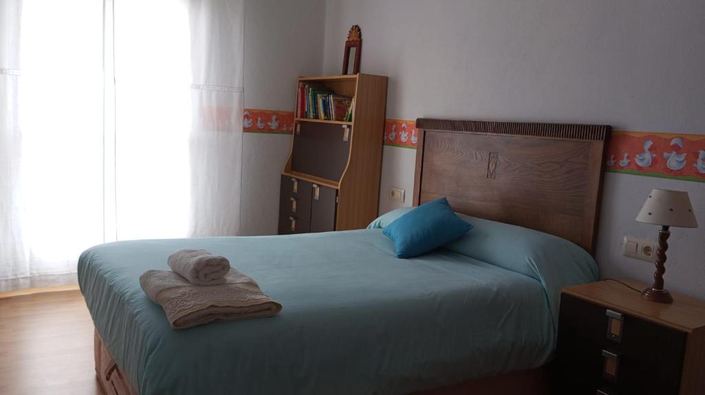 Łóżko lub łóżka w pokoju w obiekcie Casa a Trepa