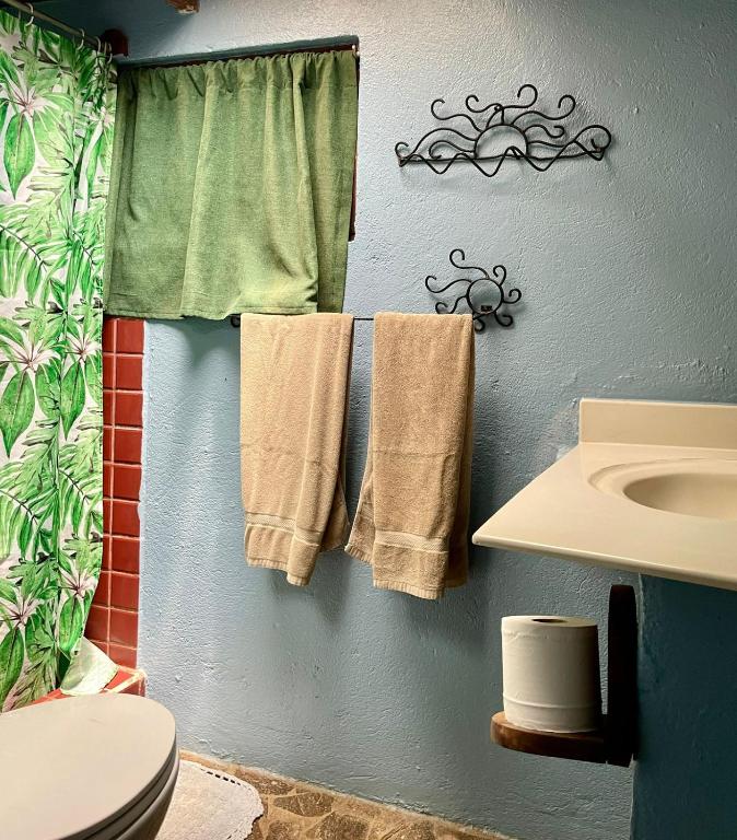 Koupelna v ubytování Hotel Boruca Tamarindo