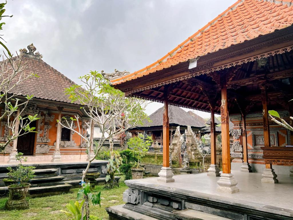 Zahrada ubytování Homestay D'BANDEM