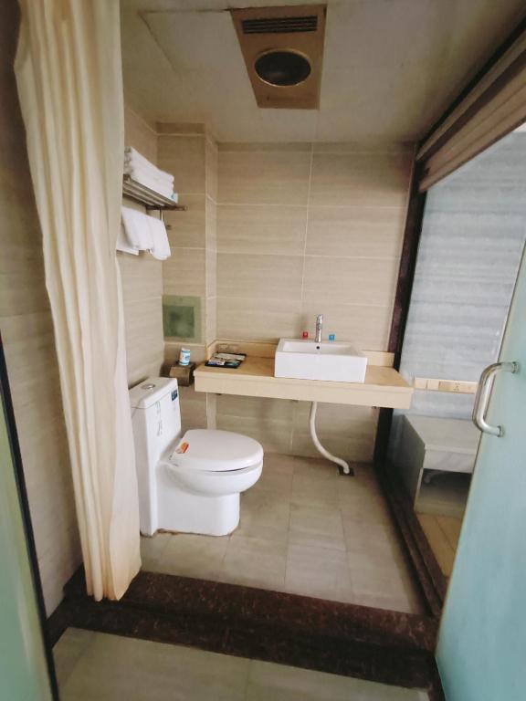Koupelna v ubytování Juli Boutique Hotel