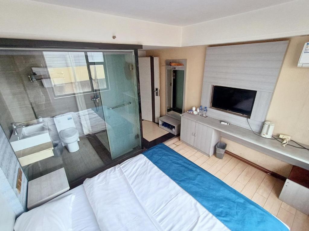 Postel nebo postele na pokoji v ubytování Juli Boutique Hotel